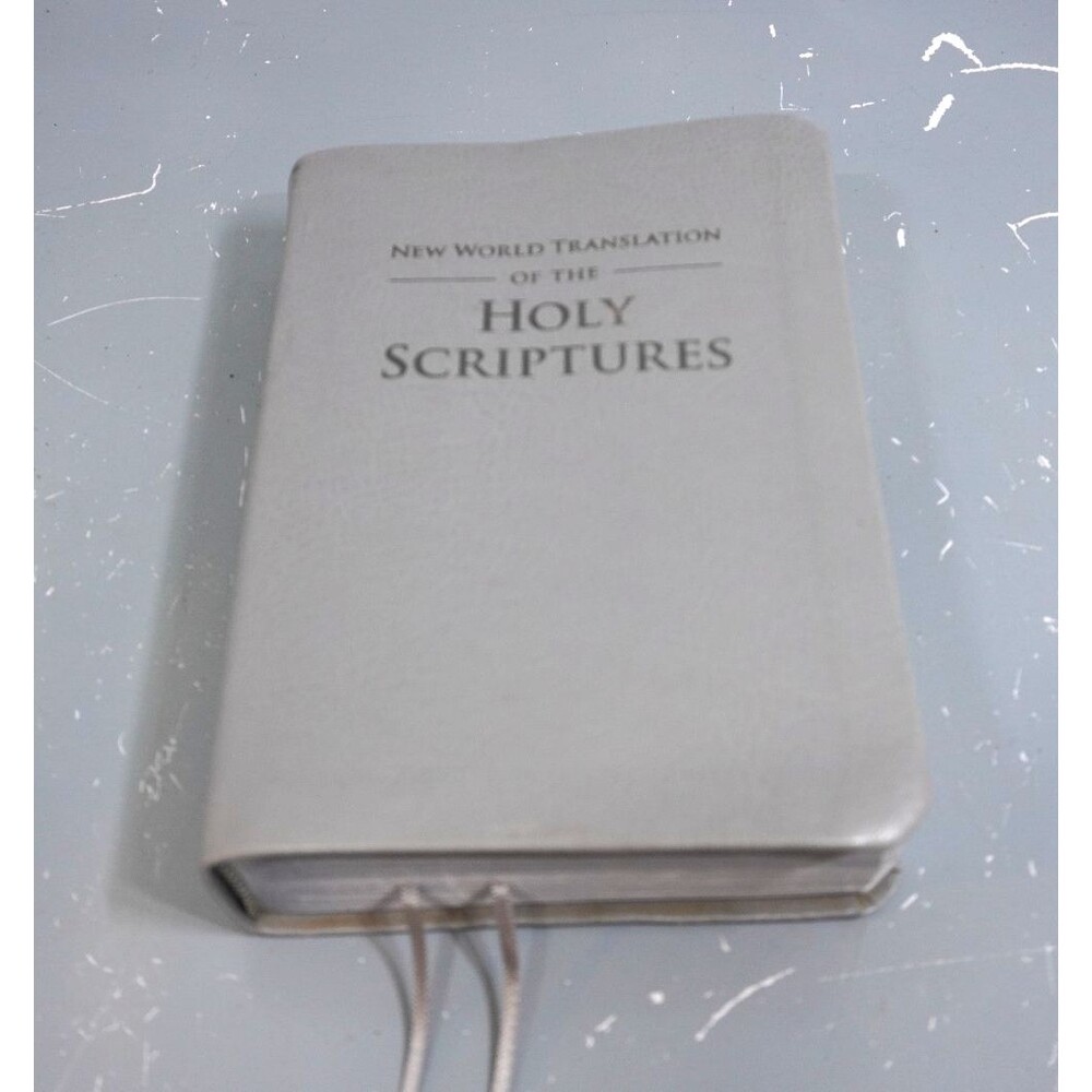 New World Translation Of The Holy Scriptures Gray Faux Leather Watchtower 2013